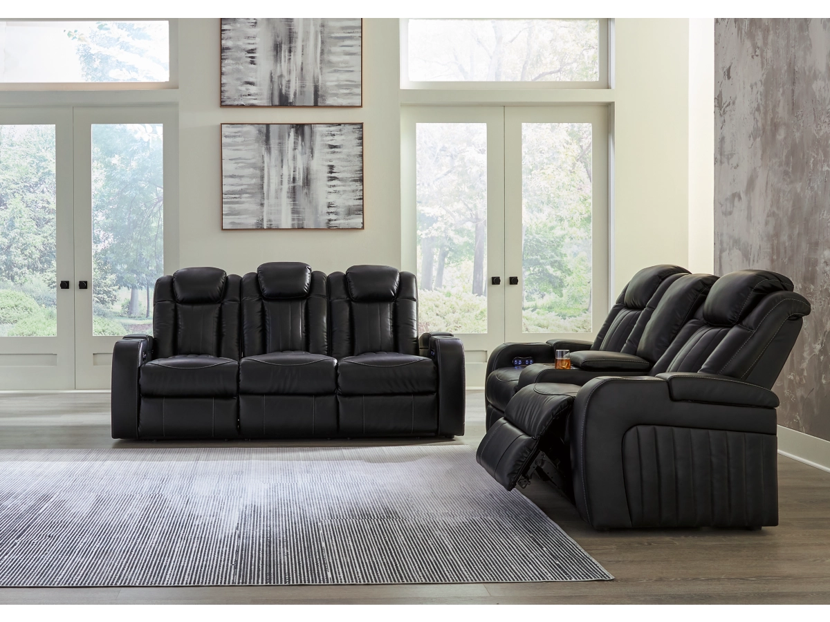 Caveman Den Sofa and Loveseat