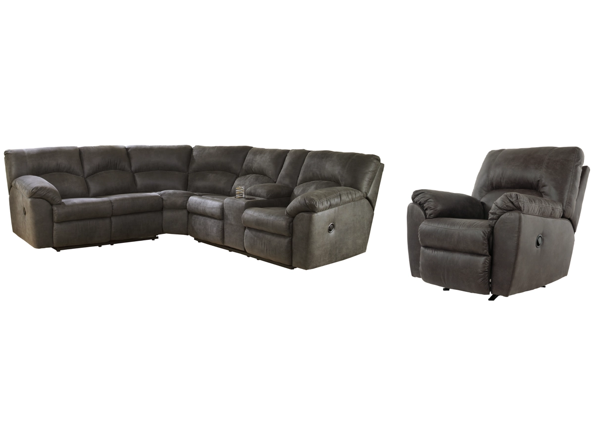 Tambo 2-Piece Sectional with Recliner