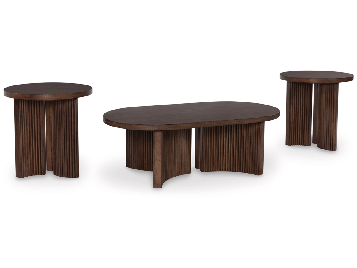 Korestone Coffee Table with 2 End Tables